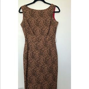 Bettie Page Leopard Print Dress